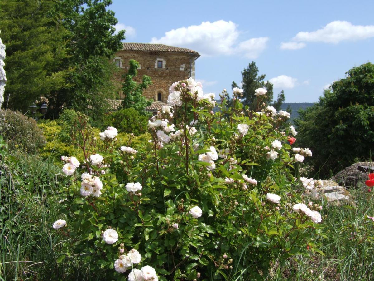 Les Jardins De L'Abbaye Villa Simiane-la-Rotonde Exterior foto