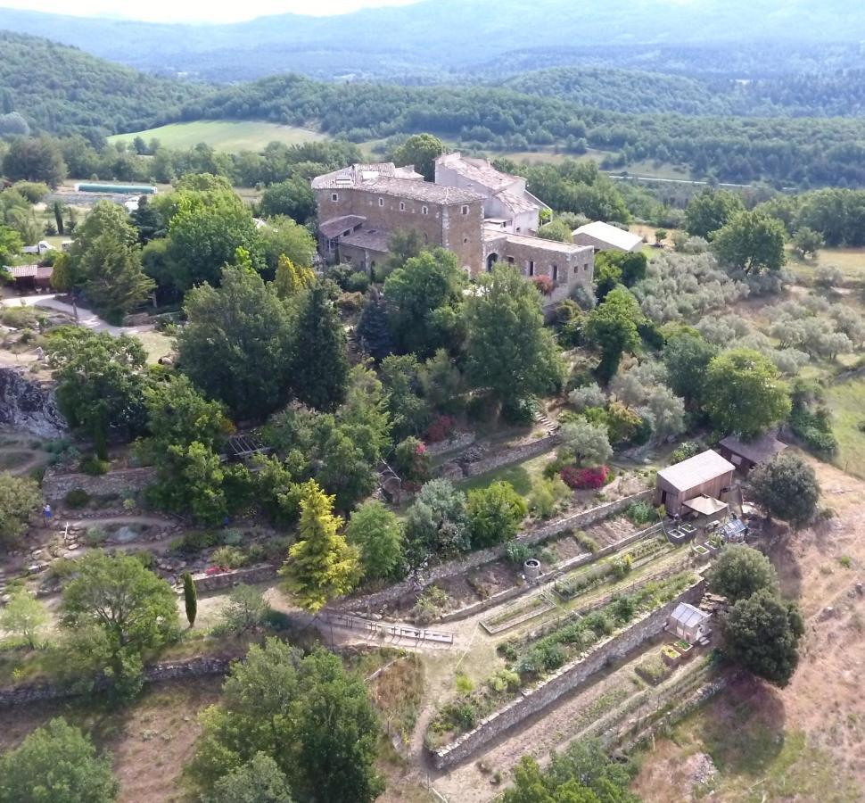 Les Jardins De L'Abbaye Villa Simiane-la-Rotonde Exterior foto